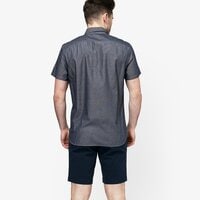 Koszula męska TIMBERLAND KOSZULA SS MILFORD OXFORD SOLID tb0a1ojjb681 kolor niebieski