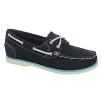 Buty żeglarskie damskie TIMBERLAND CLASSIC BOAT UNLINED BOAT 8223a kolor granatowy