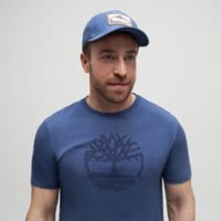 Czapka męska TIMBERLAND CZAPKA MOUNTAIN PATCH TRUCKER tb0a66862881 kolor granatowy