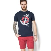 T-shirt, koszulka męska TIMBERLAND T-SHIRT SMU SS K ENNEBEC RI a1s2c433 kolor granatowy