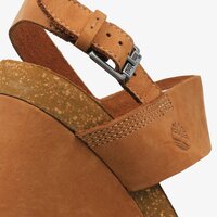 Buty casual damskie TIMBERLAND CAPRI SUNSET WEDGE ca1pgv kolor brązowy