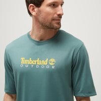 T-shirt, koszulka męska TIMBERLAND T-SHIRT ANTI-UV PRINTED TEE tb0a5sfxcl61 kolor zielony