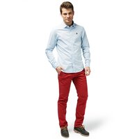 Spodnie męskie TIMBERLAND SPODNIE SARGENT LAKE TWILL STRETCH SLIM a1mtjm4932 kolor bordowy
