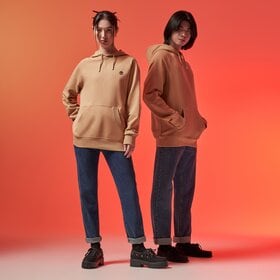 TIMBERLAND BLUZA Z KAPTUREM LOOPBACK HOODIE