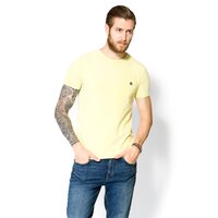 T-shirt, koszulka męska TIMBERLAND T-SHIRT SS YANTI C RIVER RA a1jrke30 kolor żółty