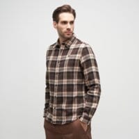 Koszula męska TIMBERLAND KOSZULA MIDWEIGHT FLANNEL CHECK SHIRT tb0a44xqg561 kolor brązowy