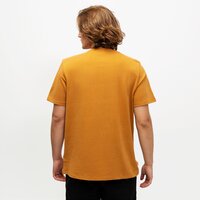 T-shirt, koszulka męska TIMBERLAND T-SHIRT SS HEAVY WEIGHT WOVEN BADGE TEE tb0a26s7p471 kolor brązowy