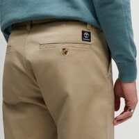 Spodnie męskie TIMBERLAND SPODNIE STRETCH TWILL CHINO PANT (STRAIGHT) tb0a2bzadh41 kolor beżowy