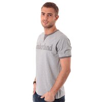 T-shirt, koszulka męska TIMBERLAND T-SHIRT TBL RINGER GRAPHIC TEE 4700j052 kolor szary