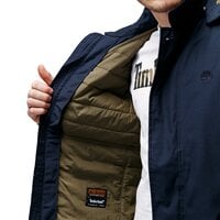 Kurtka przejściowa męska (wiosenna i jesienna) TIMBERLAND KURTKA DV DOUBLETOP MOUNTAIN 3IN1 RAINCOAT tb0a1nz14331 kolor granatowy