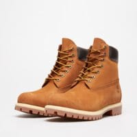 Sneakersy męskie TIMBERLAND PREMIUM 6 IN LACE WATERPROOF BOOT tb172066ebl1 kolor żółty