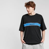 T-shirt, koszulka męska TIMBERLAND T-SHIRT SS STRIPE BOX FIT LINEAR tb0a1oaf0011 kolor czarny