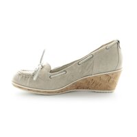 Buty casual damskie TIMBERLAND EK WHITTIER  BOAT SLIP-ON 42634 kolor beżowy