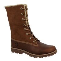 Dziecięce buty zimowe TIMBERLAND SHEARLING 6 INCH BOOT 50919 kolor brązowy