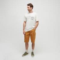 Szorty, spodenki męskie TIMBERLAND SZORTY TWILL CARGO SHORT tb0a5u1bp471 kolor musztardowy