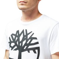 T-shirt, koszulka męska TIMBERLAND T-SHIRT SLS SEASONAL LOGO TEE a1n8yk76 kolor biały