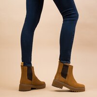 Damskie buty zimowe TIMBERLAND CARNABY COOL BASIC CHELSEA tb0a5vqm2311 kolor brązowy