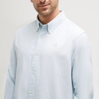 Koszula męska TIMBERLAND KOSZULA LS OXFORD SHIRT REGULAR tb0a6gp1b021 kolor niebieski