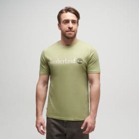 TIMBERLAND T-SHIRT LINEAR LOGO SHORT SLEEVE TEE