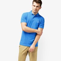 Koszulka polo męska TIMBERLAND POLO TFO MLLR SLIM POLO tb08757jf421 kolor niebieski