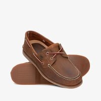 Buty żeglarskie męskie TIMBERLAND CLASSIC BOAT 2 EYE  tb01001r2141 kolor brązowy