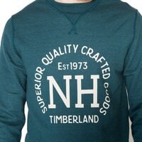 Bluza męska TIMBERLAND BLUZA SHEDD RV GRAPHC WOOL CREW a1brgc12 kolor zielony