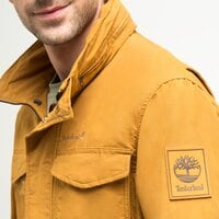 Kurtka przejściowa męska (wiosenna i jesienna) TIMBERLAND KURTKA DWR COTTON FIELD JACKET tb0a66a1p471 kolor brązowy