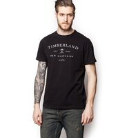 T-shirt, koszulka męska TIMBERLAND T-SHIRT SS KENNEBEC  RVR TBL TEE a14mu001 kolor czarny