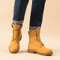 Damskie buty zimowe TIMBERLAND LINDEN WOODS TEDDY FLEECE tb1a1kgc2311 kolor żółty