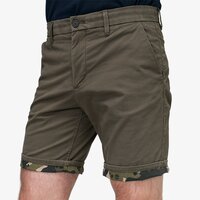 Szorty, spodenki męskie TIMBERLAND SZORTY SQUAM LAKE STRETCH TWILL PRINTED TURN UP S tb0a1of3a581 kolor zielony