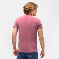 T-shirt, koszulka męska TIMBERLAND T-SHIRT SS DUNSTAN RIVER JERSEY CREW tb0a2bprcl41 kolor bordowy