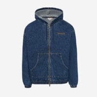 TIMBERLAND KURTKA DENIM FULL ZIP HOODED tb0a5n64aby1 kolor granatowy