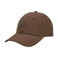 Czapka męska TIMBERLAND CZAPKA COTTON CANVA S CAP a16psd25 kolor brązowy