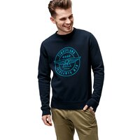 Bluza męska TIMBERLAND BLUZA BRUSHBACK VINTAGE GRAPHIC CREW a1mhw433 kolor granatowy
