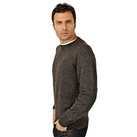 Sweter męski TIMBERLAND SWETER SOLID MERINO CREW 89465013 kolor brązowy