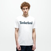 T-shirt, koszulka męska TIMBERLAND T-SHIRT LINEAR TEE tb0a28gf1001 kolor biały
