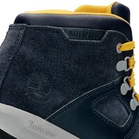 Dziecięce buty zimowe TIMBERLAND GT SCRAMBLE MID LTHR WP a1gm4 kolor granatowy