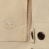 Kurtka przejściowa męska (wiosenna i jesienna) TIMBERLAND KURTKA WATERPROOF COTTON BARN COAT tb0a44gby941 kolor beżowy