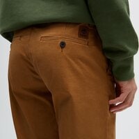 Spodnie męskie TIMBERLAND SPODNIE TWILL CHINO PANT tb0a2bzaeh21 kolor brązowy