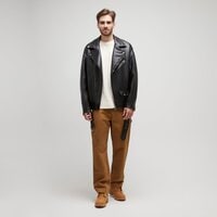 Spodnie męskie TIMBERLAND SPODNIE RINDGE WASHED CANVAS CARPENTER tb0a68npeh21 kolor brązowy