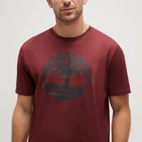 T-shirt, koszulka męska TIMBERLAND T-SHIRT KENNEBEC RIVER SS TREE LOGO TEE tb0a2c2ri301 kolor bordowy