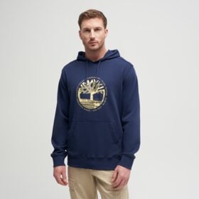 TIMBERLAND BLUZA Z KAPTUREM TREE LOGO LAKE HOUSE