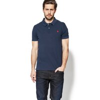 Koszulka polo męska TIMBERLAND POLO SS MILLERS RIVER PIQUE SLIM POLO tb0a1lil4331 kolor granatowy