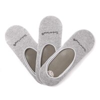 Męskie skarpetki TIMBERLAND SKARPETY 3PP EK CTN INVISIBLE SOCK j0121052 kolor szary