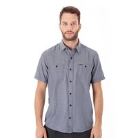 Koszula męska TIMBERLAND KOSZULA SS CHAMBRAY SHIRT 4615j432 kolor szary