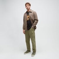 Koszula męska TIMBERLAND KOSZULA BRUSHED TWILL OVERSHIRT tb0a6uv6bk01 kolor brązowy