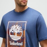 T-shirt, koszulka męska TIMBERLAND T-SHIRT FRONT SEASONAL GRAPHIC TEE tb0a5mqpeyo1 kolor niebieski