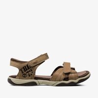 Sandały dziecięce TIMBERLAND EK OAK BLUFFS LEATHER 2 STRAP 2190a kolor brązowy