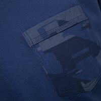T-shirt, koszulka męska TIMBERLAND T-SHIRT KENNEBEC RVR PRINT TEE 7108j019 kolor granatowy
