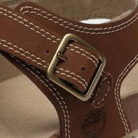 Sandały dziecięce TIMBERLAND CASTLE ISLAND 2 STRAP tb0a5wgh9311 kolor brązowy